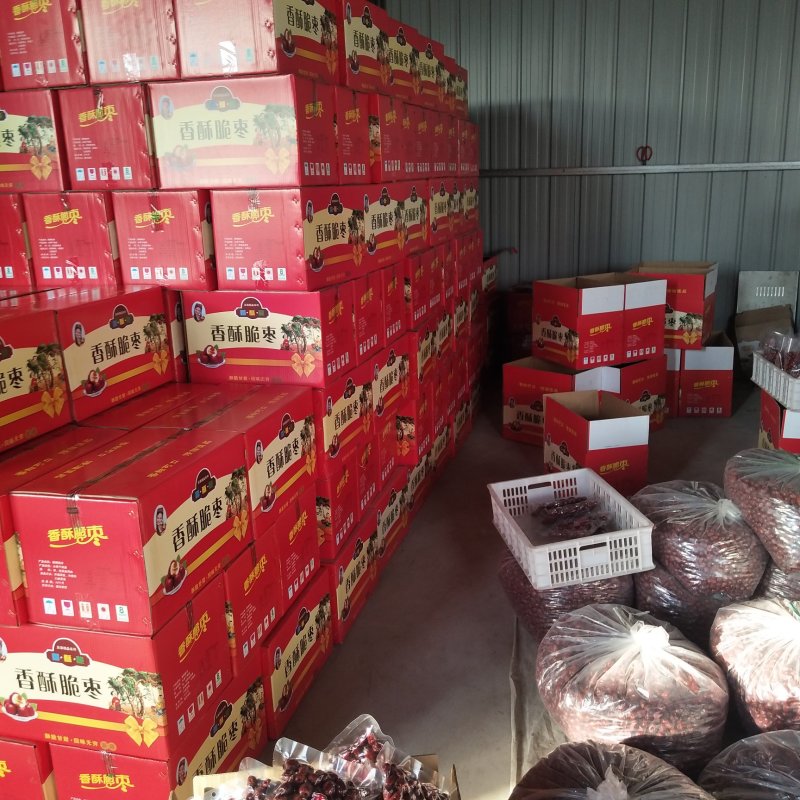 香酥脆枣250克无核干脆零食五袋包邮
