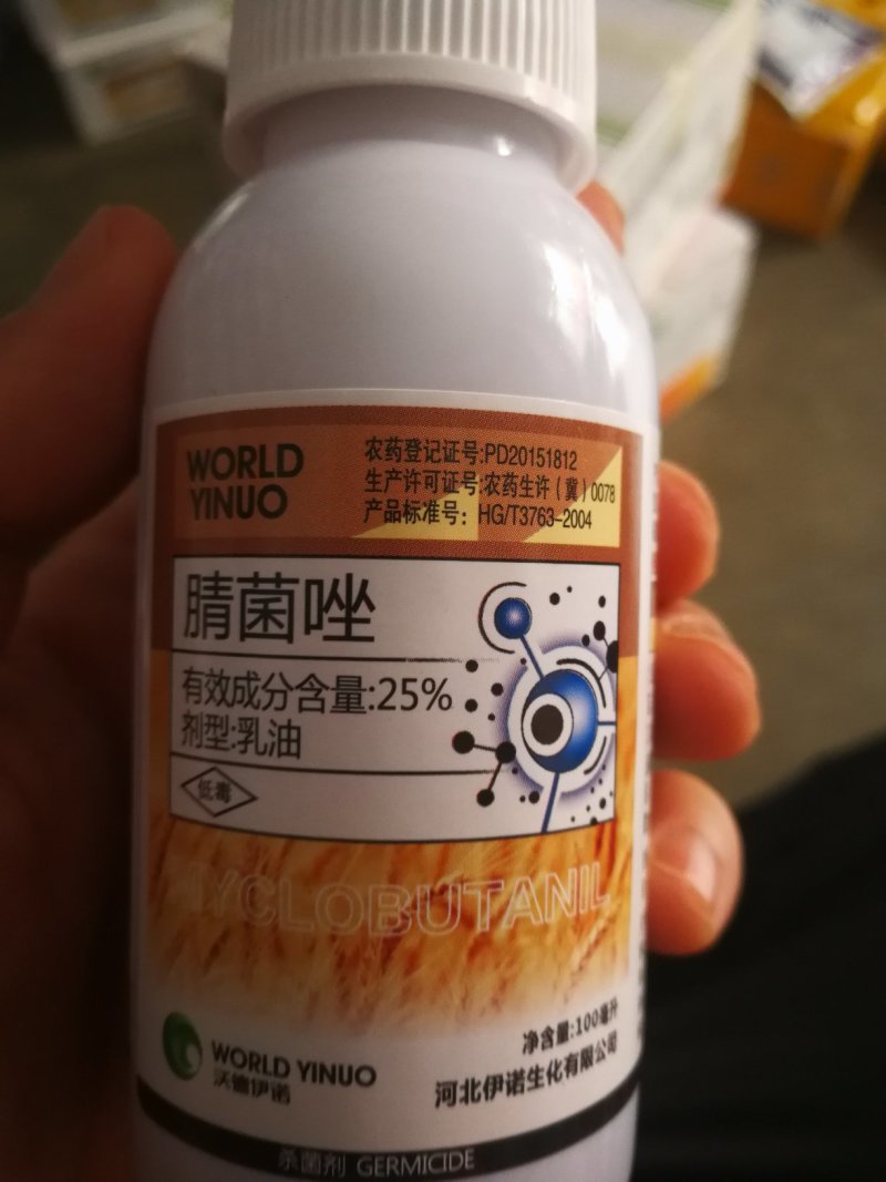 沃德25%腈菌唑小麦白粉病杀菌剂