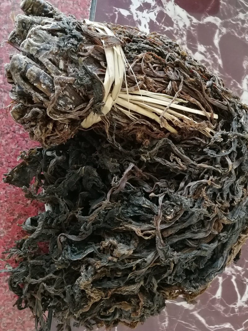整株细叶芥菜干很香(9成以上干)