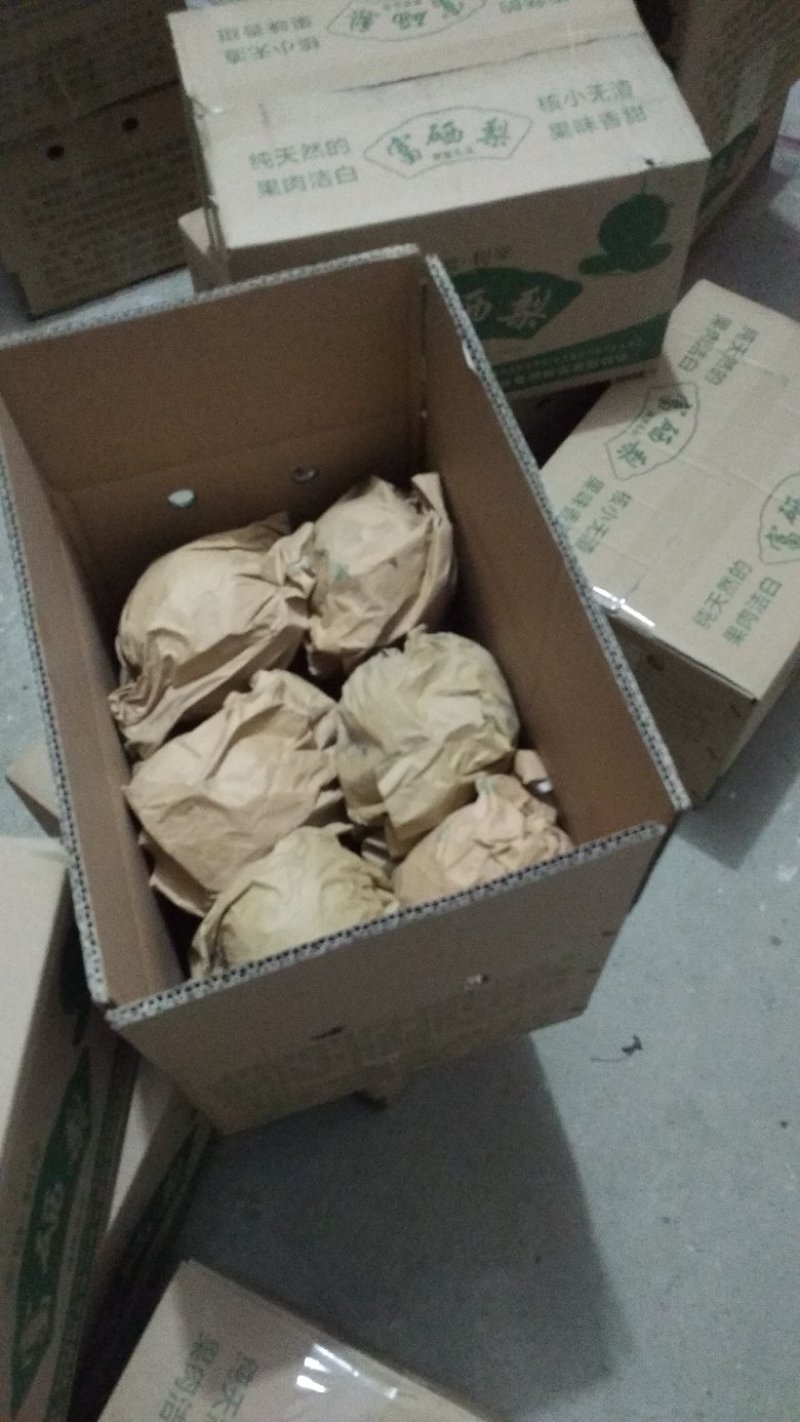 富硒梨纸箱600g以上