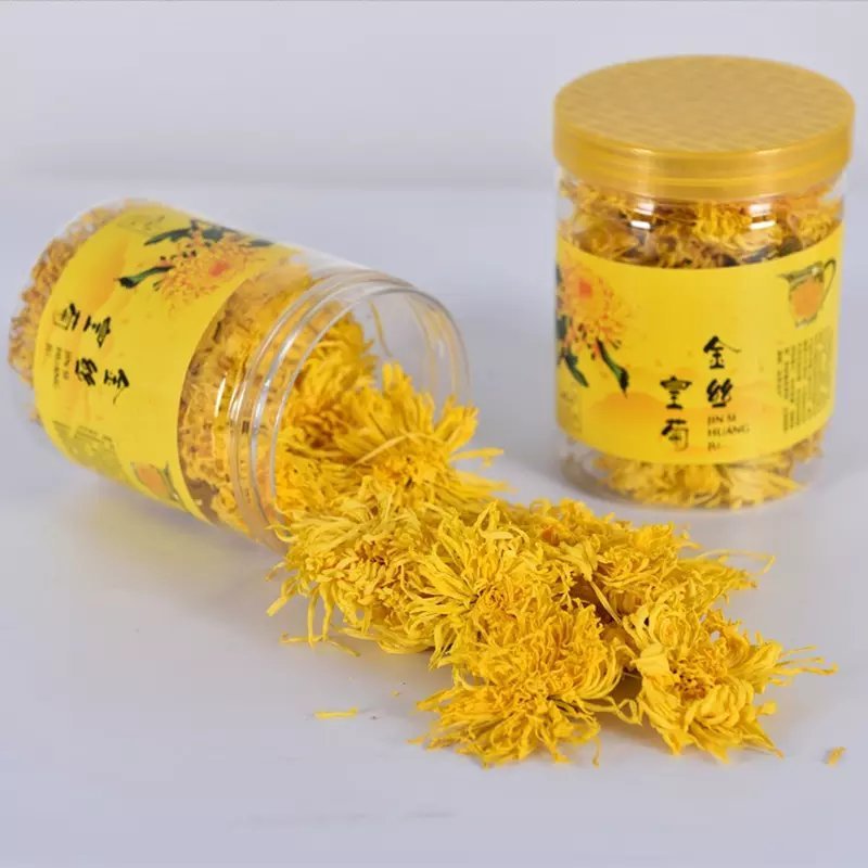 批发:(包邮)17.8元金丝皇菊[1x25g]罐约70朵