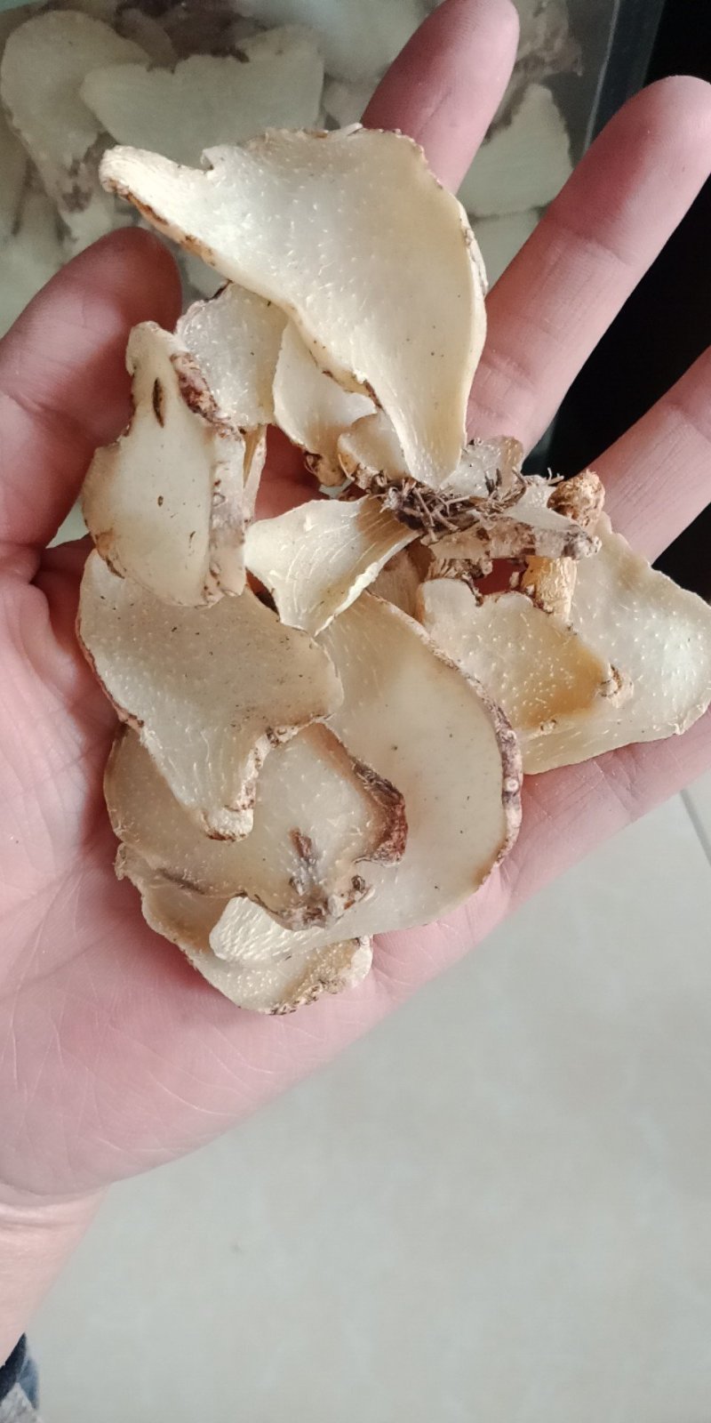 三叉白芨片云南白芨白及批发零售各种规格中药材