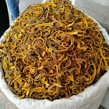 黄柏统货，未刮皮