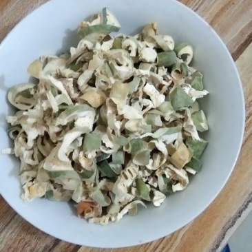 野生瓜蒌，一公分条