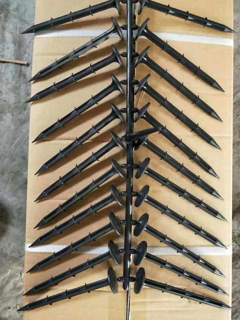 防草布地布钉地膜土工布固定钉塑料钉全新料生产厂家直销