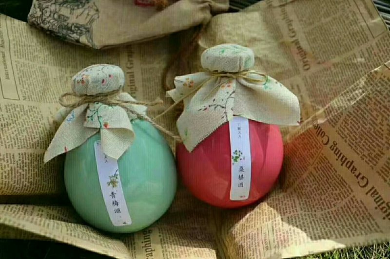 纯发酵花果酒零添加500毫升300毫升瓶装