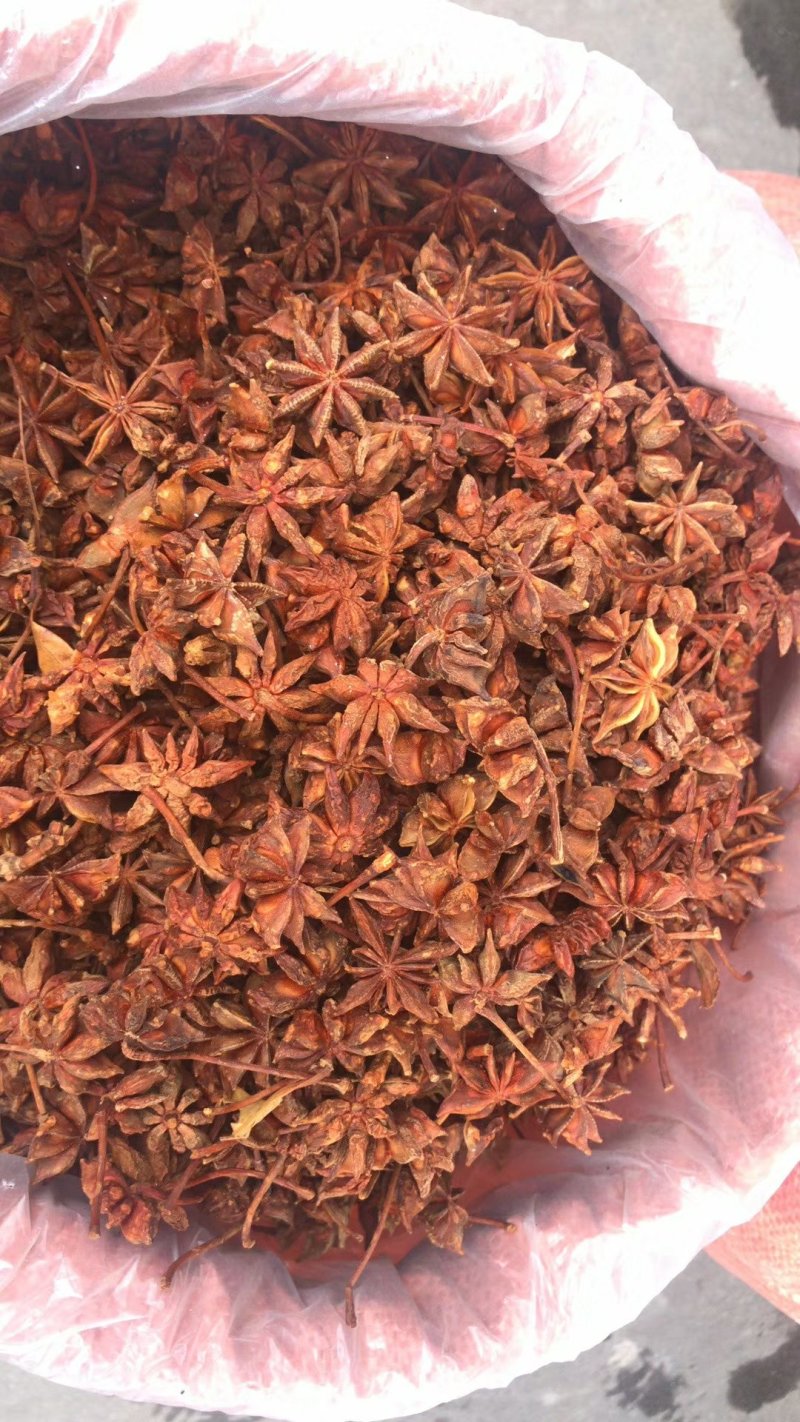 大红八角硫磺果质量太大果头了