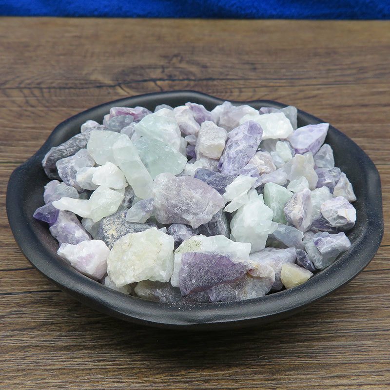 紫石英萤石无硫净货保正品批发零售冷背中药材