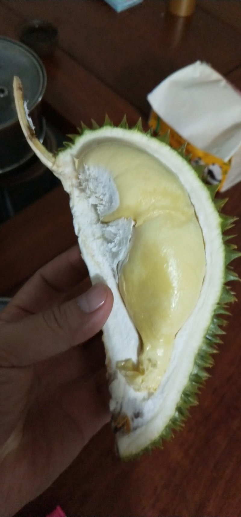 小猫山王榴莲30斤，批发价净果一件650块，不含运费！