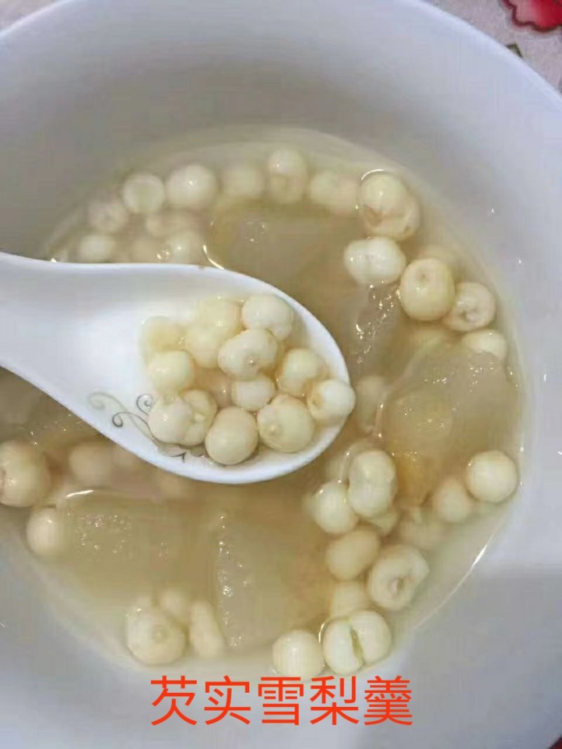 纯手工鲜芡实米