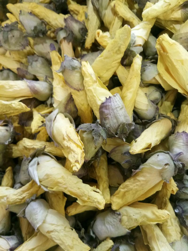 黄蜀葵花干花无硫泡茶干净无杂中药材大全视频看货包邮