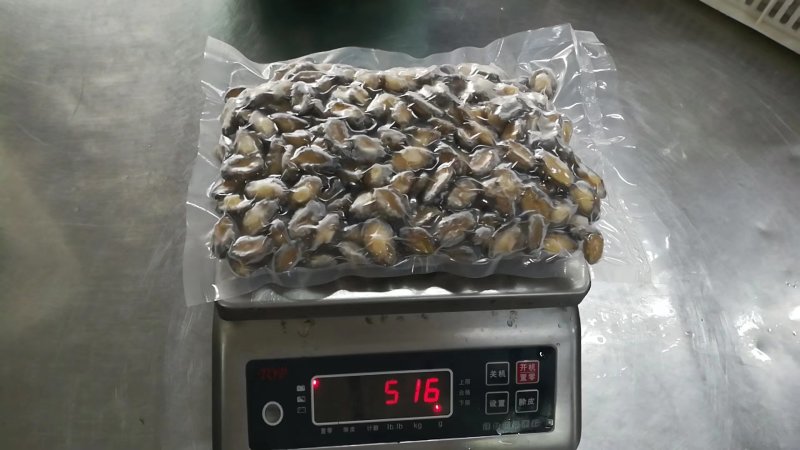 鲍鱼肉，漂烫鲍鱼肉，规格齐全