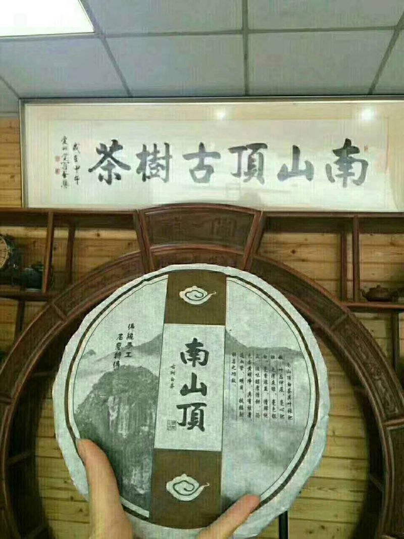 南山顶古树白茶