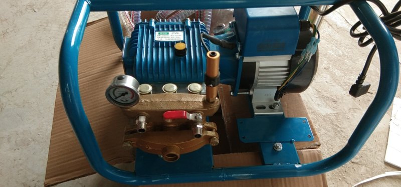 电动遥控打药泵电动三轮车打药机48v60v通用款
