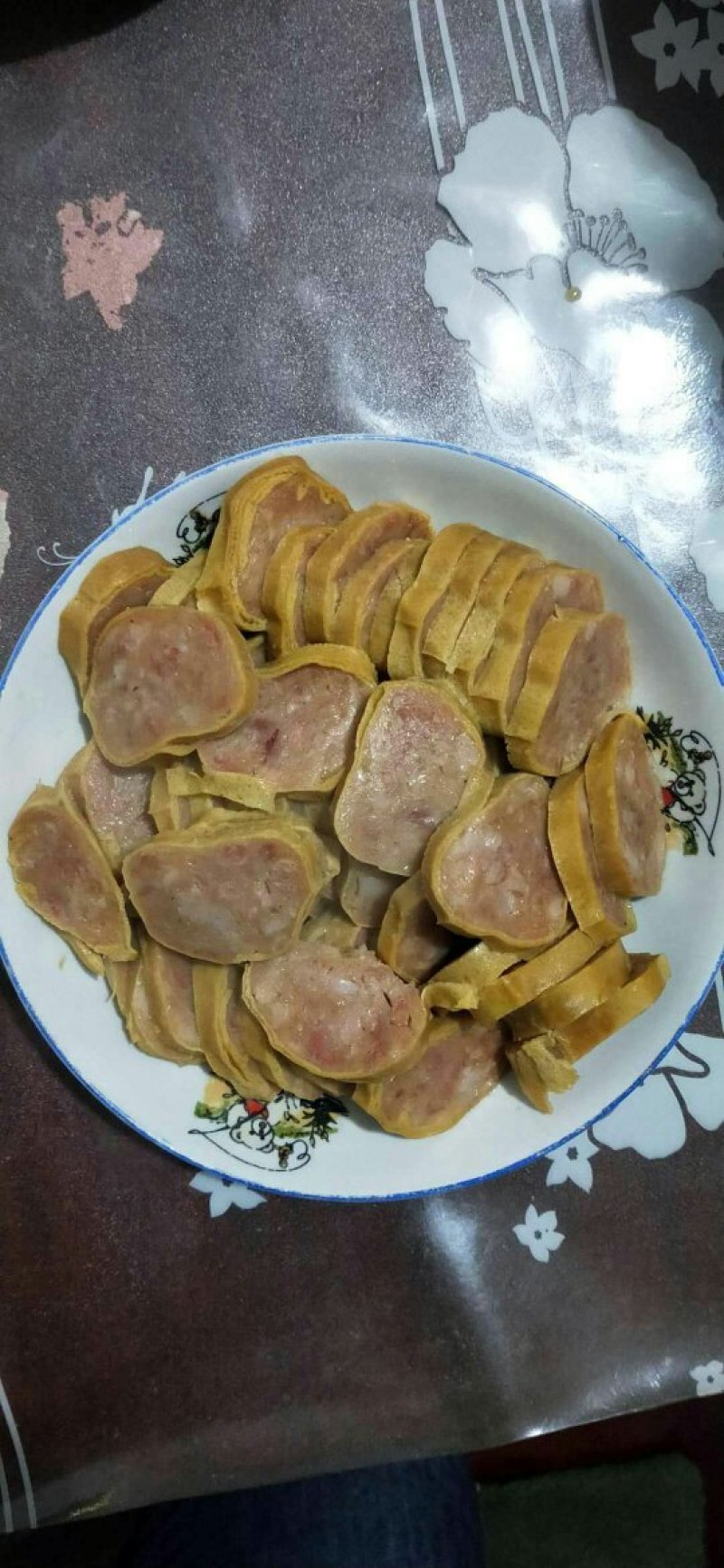 卷煎纯鲜肉制作真空包装8根装包邮