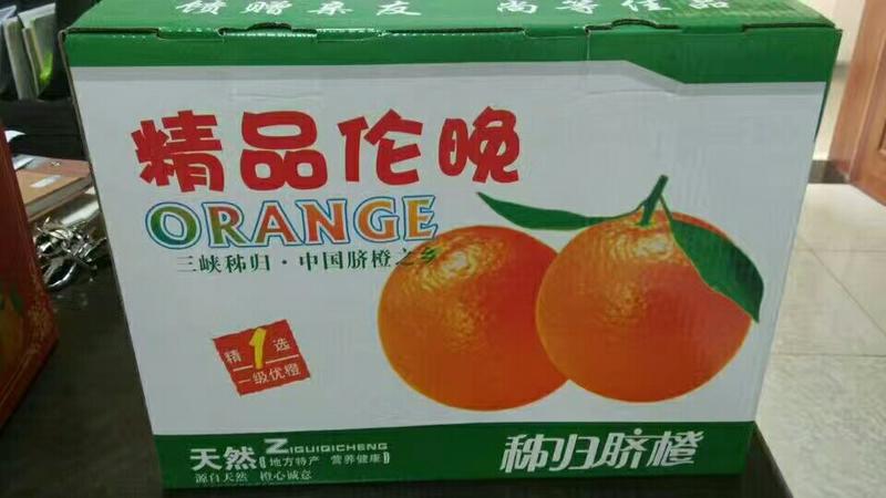 正宗秭归伦晚脐橙口感纯甜橙子大量上市产地直发看货采摘