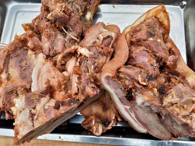 脱脂猪头肉