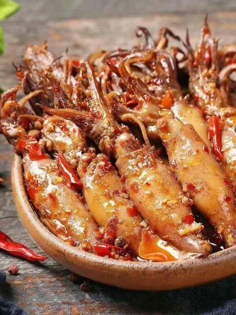 麻辣小海鲜海鲜罐头海鲜小零食即开即食
