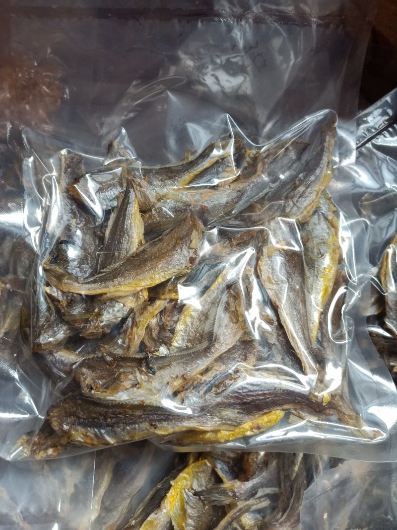 烘干无盐海米，鱿鱼丝，小黄花鱼，