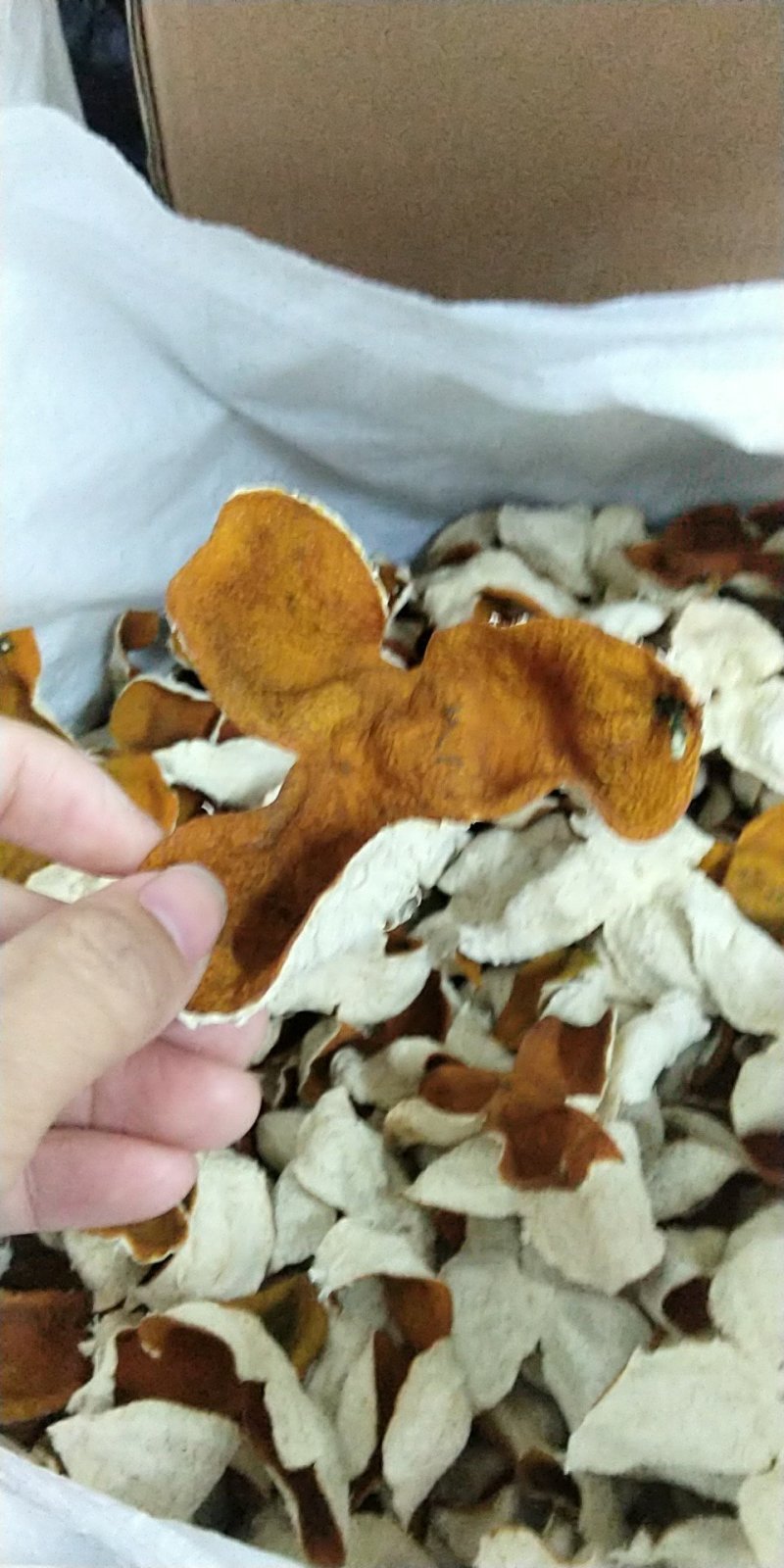陈皮，三花皮新会陈皮陈皮