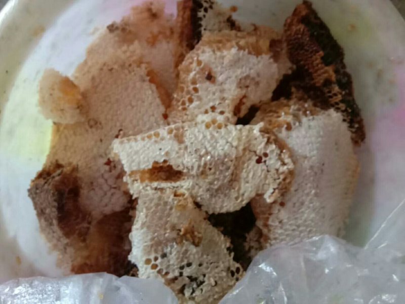 土蜂巢蜜,来自老君山森林公园的