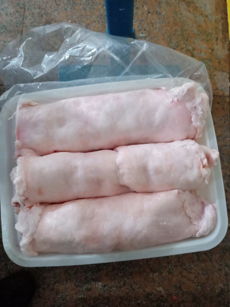 猪副产品国产猪板油冷冻