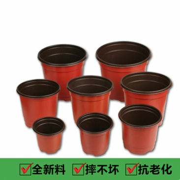 双色盆简易花盆花卉花盆简易双色盆园艺花盆小花盆