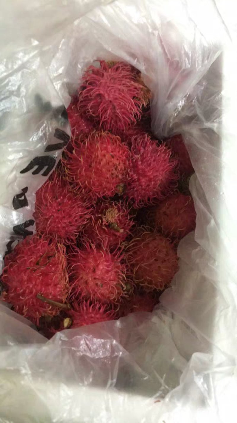 越南进口红毛丹毛荔枝新鲜红毛丹鲜甜多汁
