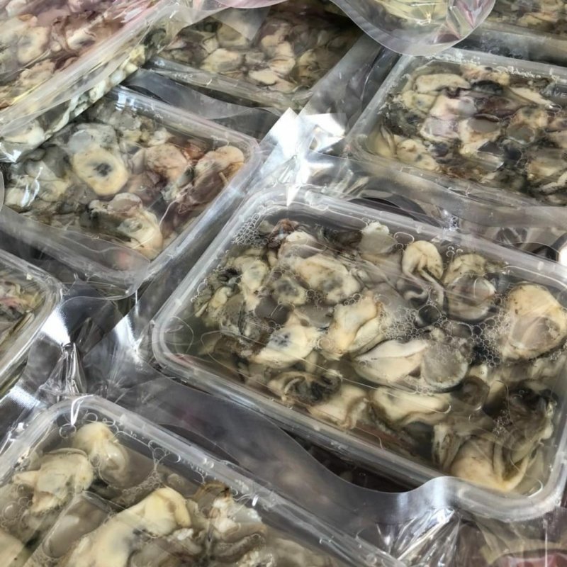 特价鲜活生蚝新鲜牡蛎肉真空盒装发货