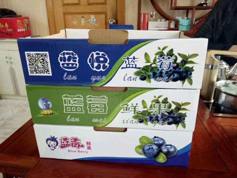 果品包装盒，水果包装盒。彩带。各种水果包装