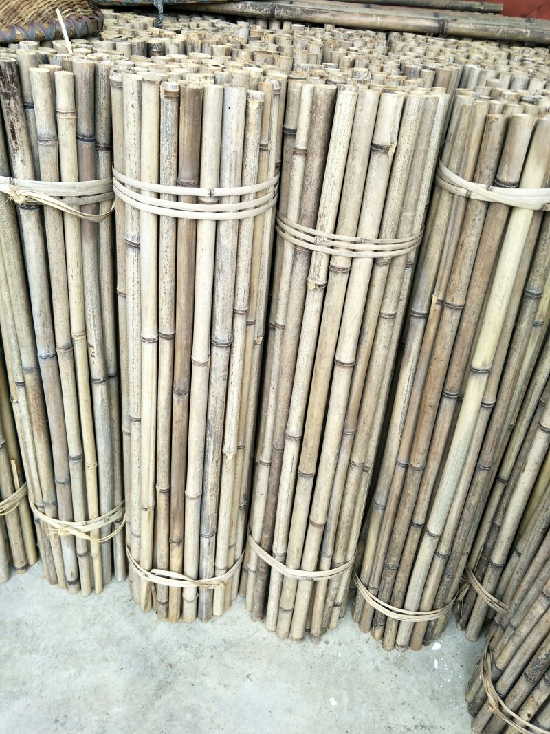 菜架竹竿(欢迎来电）扶树竹竿，扶苗竹子