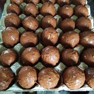 黄泥纯手工腌制咸鸭蛋