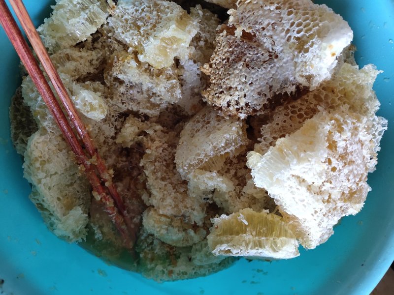 野生树洞蜂蜜