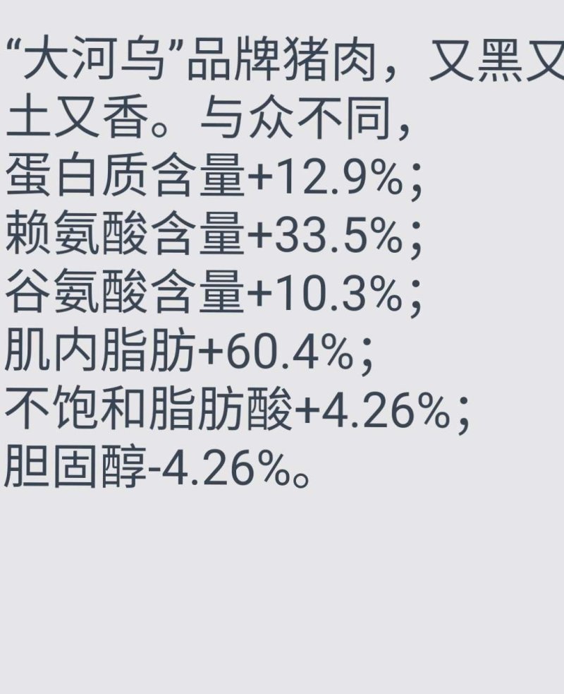 大河乌猪种猪