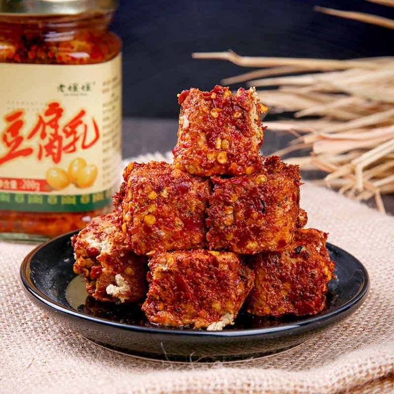 贵州安顺平坝老孃孃香辣味原味豆腐乳