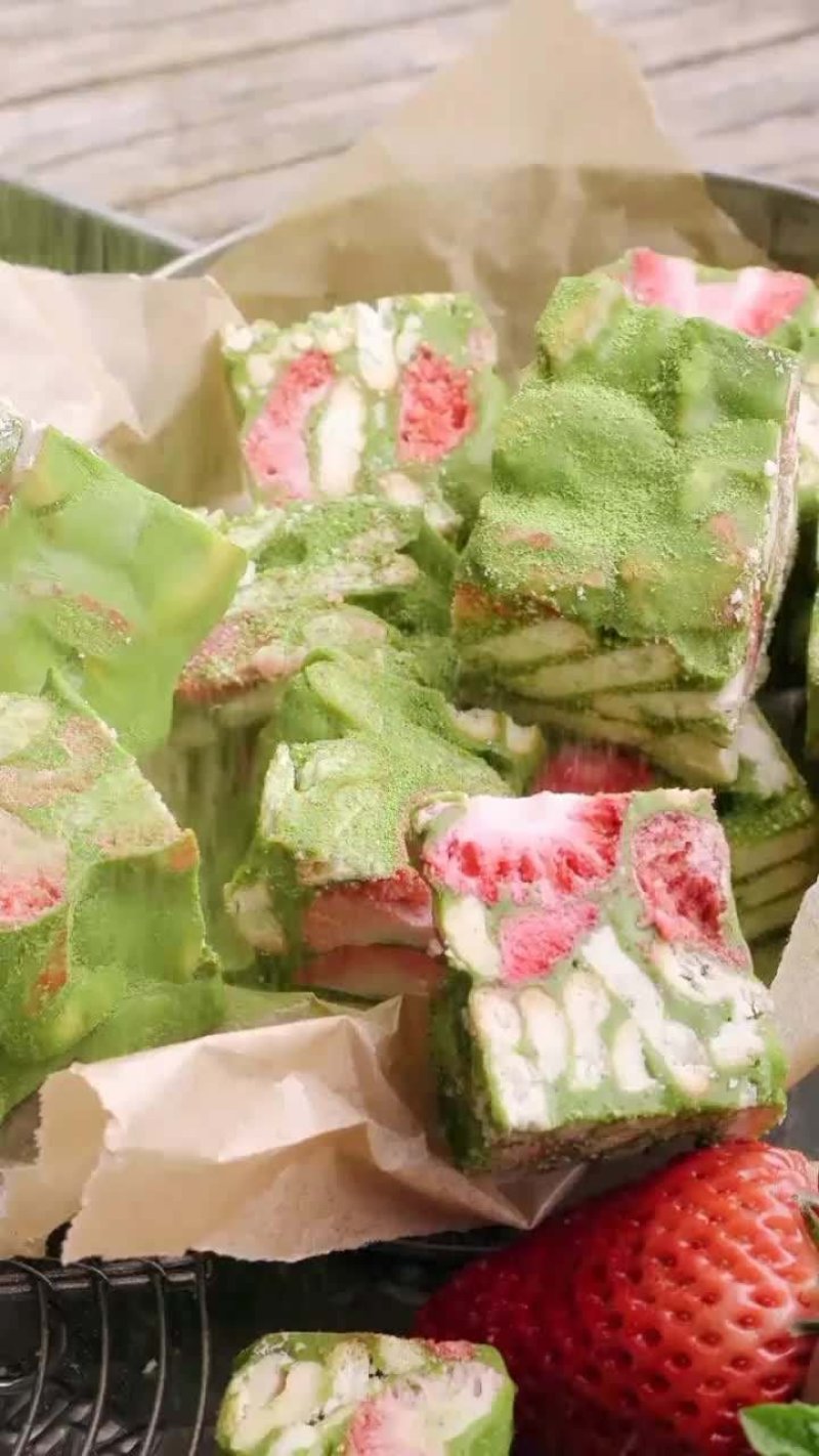 台湾网红雪花酥原味蔓越莓坚果口味