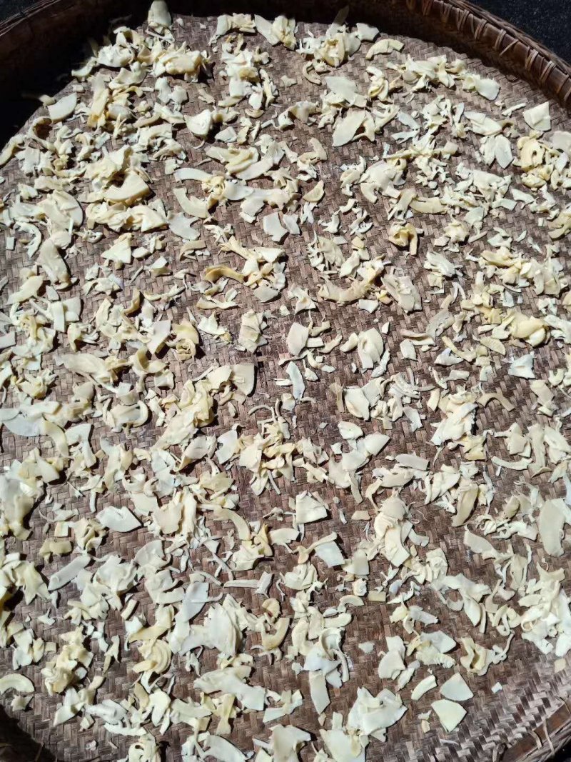 切笋，笋干