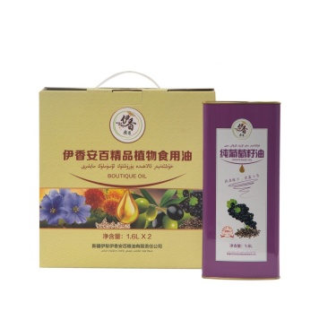 1.6升纯葡萄籽油（铁罐＊礼盒）