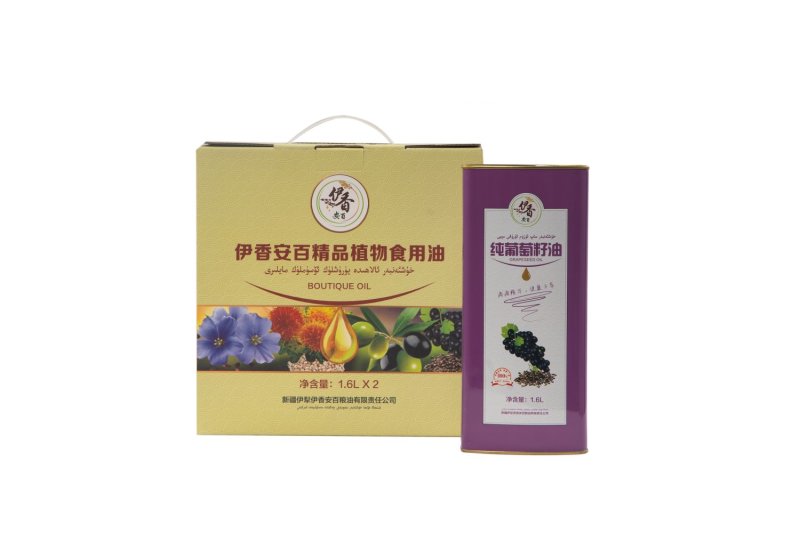 1.6升纯葡萄籽油（铁罐＊礼盒）