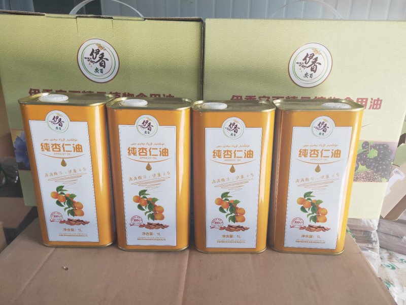 伊香安百1升纯杏仁油