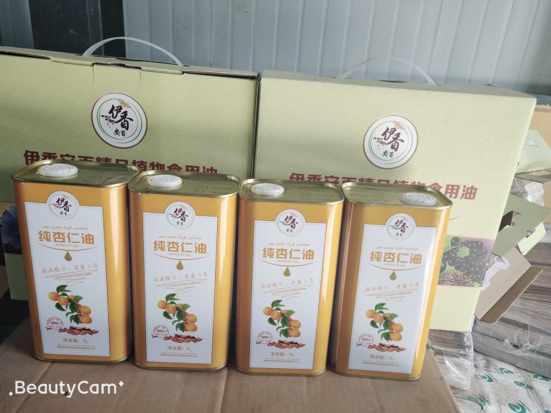 伊香安百1升纯杏仁油