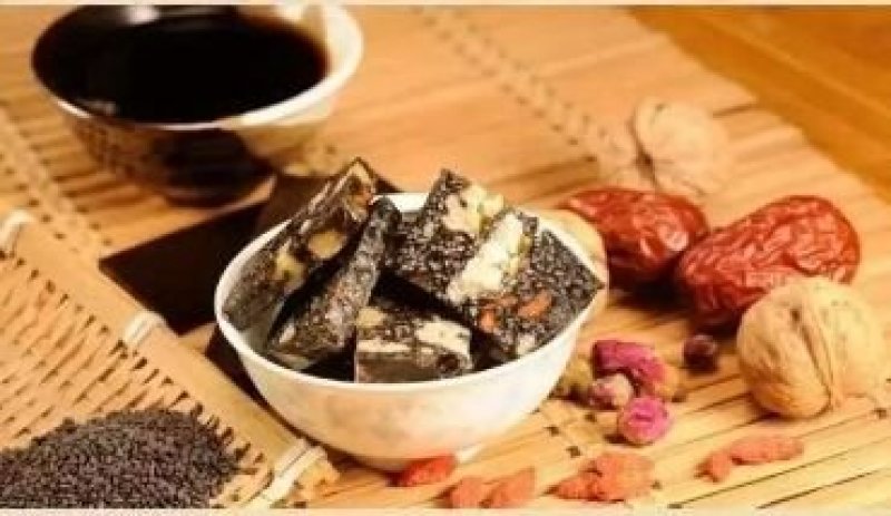 黑芝麻核桃营养糕办公室休闲芝麻片黑芝麻核桃枸杞糖