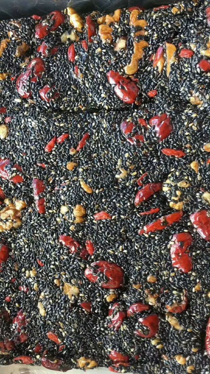 黑芝麻大枣枸杞营养糕KTV酒吧休闲零食茶点