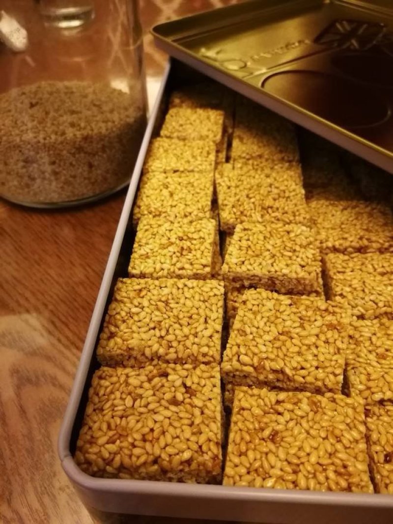 白芝麻姜味养生益智糕酒吧KTV休闲零食小吃办公室茶点