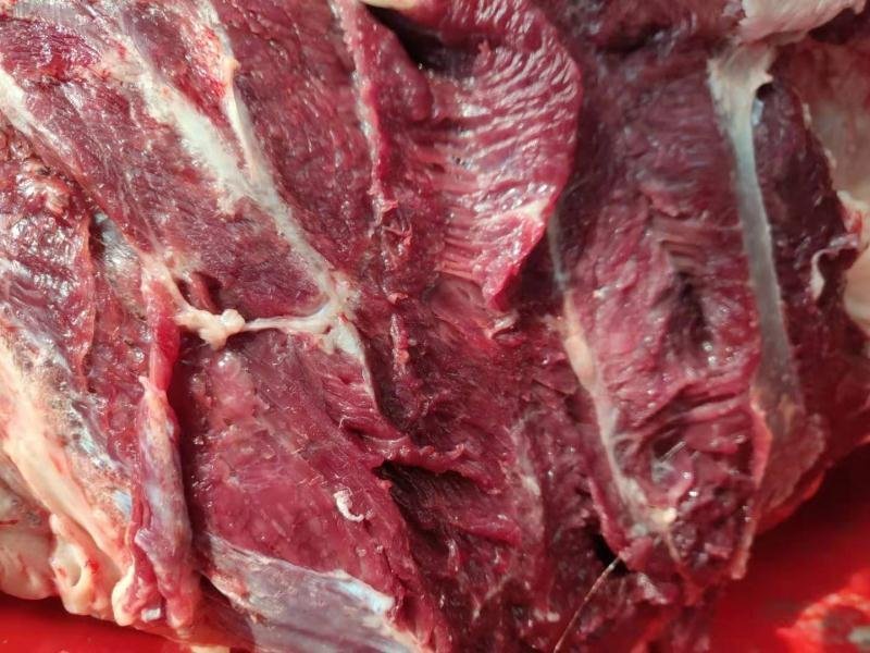 新鲜带皮驴肉，去皮鲜驴肉