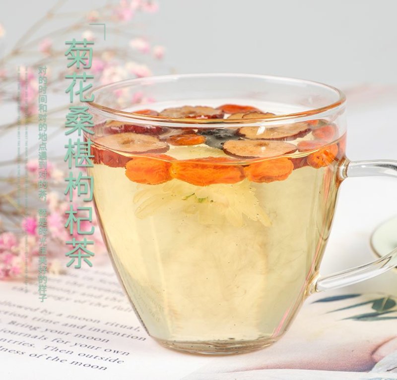 夏季爆款茶菊花枸杞桑葚茶组合茶微商代理大量热销