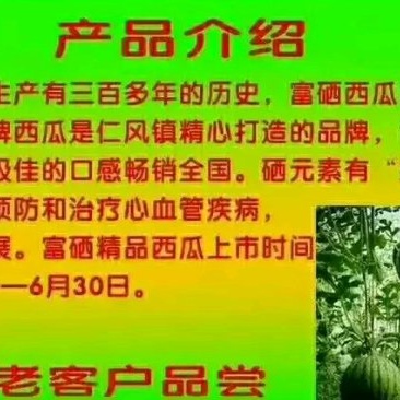 正宗仁风富硒西瓜