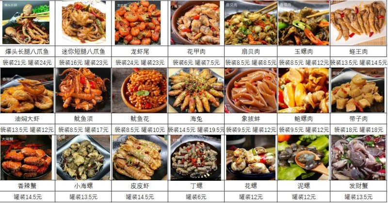香辣龙虾尾海鲜零食麻辣小龙虾尾即食罐装香辣味虾球250克