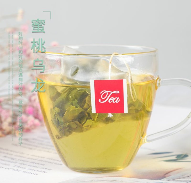 水果茶蜜桃乌龙茶OEM贴牌代加工专供商超一件代发夏季热