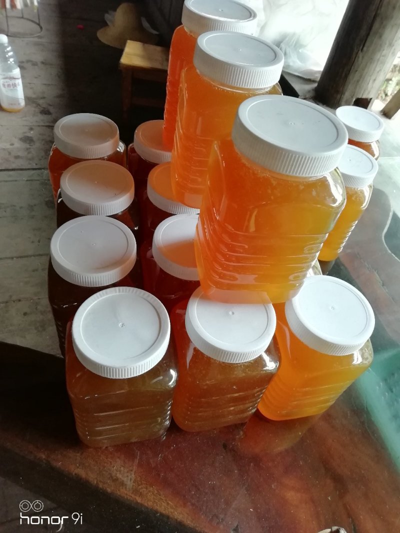 云南野生蜂蜜，货真价实，带巢发，嚼着吃更带劲！